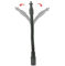 Adapter flexibler Gooseneck-Arm-Metallrohr-Schrauben-Licht-Stand-Arm 27cm 190g