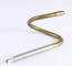 316 Edelstahl flexibles Rohr Dreieck 4 mm flexibles Metall Schwanenhalsrohr Bronze Kupfer